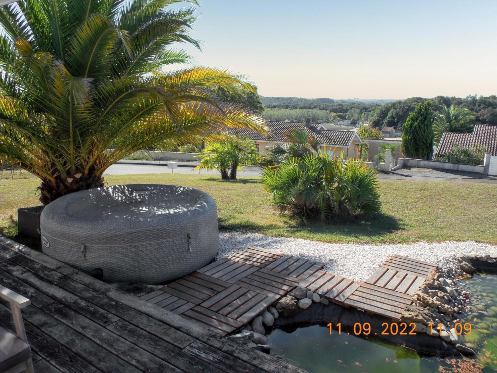 Willa Maison Authentique Avec Spa Pres De Dax Et Son Jardin Angoumé Zewnętrze zdjęcie